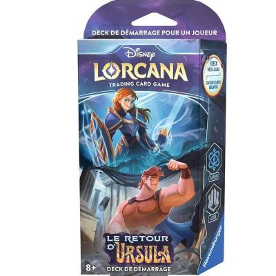 DISNEY - Lorcana - Starters Saphire/Acier Chapitre 4 - FR